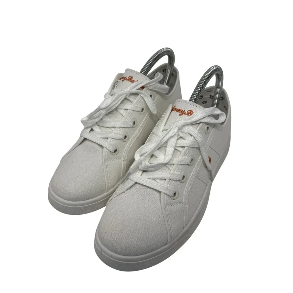 Women's Tommy Bahama Memory Foam Lorena Canvas Lace Up Shoes White New‎